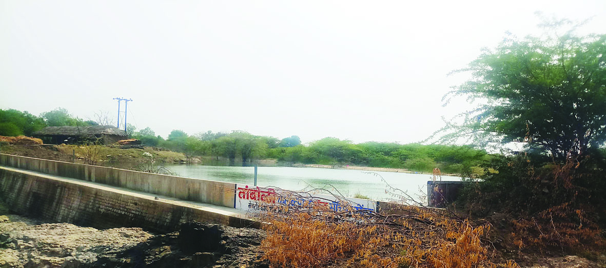 आंधळी धरण व राणंद मध्यम प्रकल्पात 55 टक्क्यांवर पाणीसाठा शिल्लक