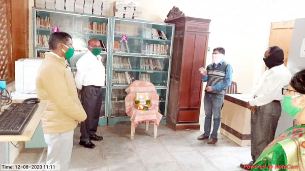 ज्ञानार्जंनासाठी ग्रंथालयाचे महत्त्व अधोरेखित 