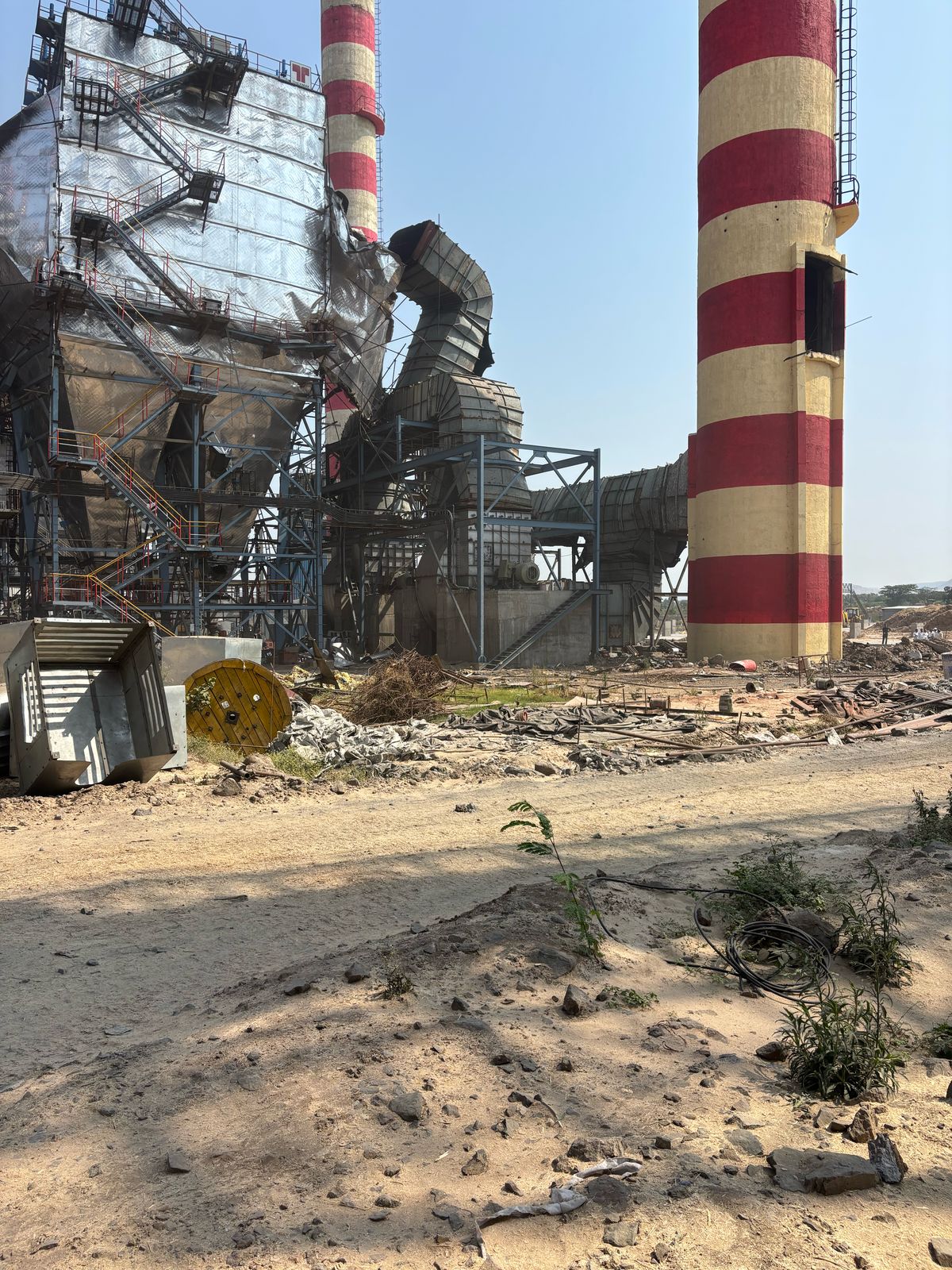 सह्याद्रि साखर कारखान्यात बॉयलरचा स्फोट 