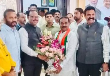 भाजपा सातारा जिल्हाध्यक्षपदी धैर्यशील कदम यांची निवड