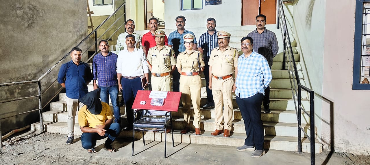 देशी बनावटीचे पिस्टल बाळगणाऱ्यास अटक  