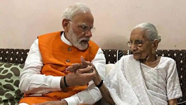 पंतप्रधान नरेंद्र मोदी यांना मातृशोक : आई हिराबेन मोदी यांचे निधन