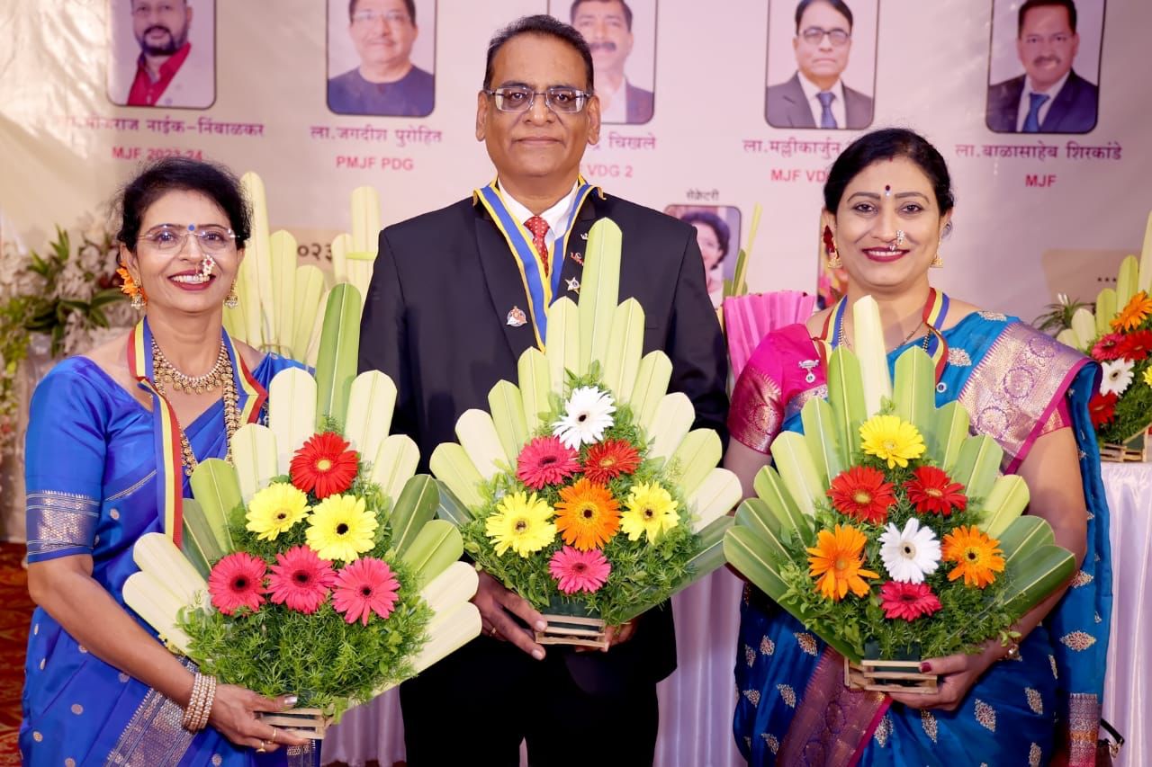  लायन्स क्लब कराड सिटीच्या अध्यक्षपदी संदीप कोलते तर सचिवपदी मंजिरी खुस्पे 