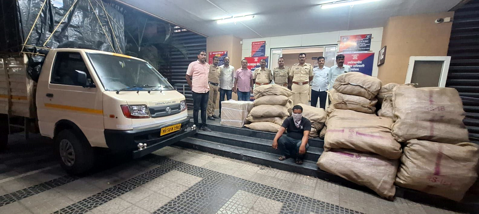 तब्बल दहा लाखांच्या गुटख्यावर कारवाई, एकास अटक