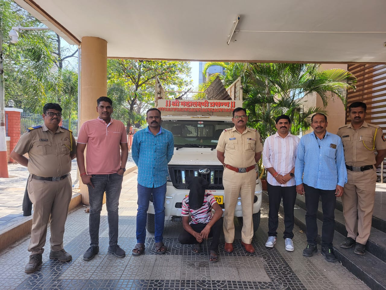 कालेटेक येथून चोरीस गेलेल्या स्टीलचा तीन तासात छडा  