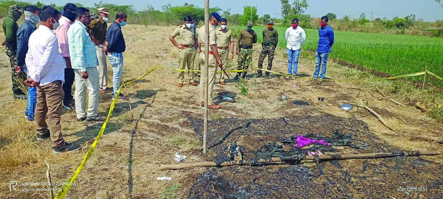 पिंप्रद येथे झोपडी पेटवल्याने महिलेचा होरपळून मृत्यू