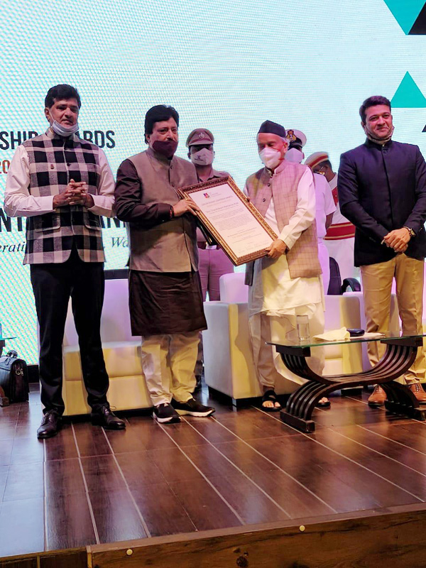 सीए चंद्रकांत काळे ‘लेक्सिकॉन भारत लीडरशीप अ‍ॅवॉर्ड’ने सन्मानित