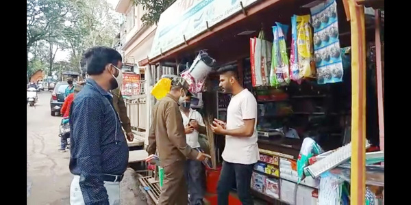 पाचगणीत विना मास्क फिरणार्‍यांवर पालिकेची कारवाई 