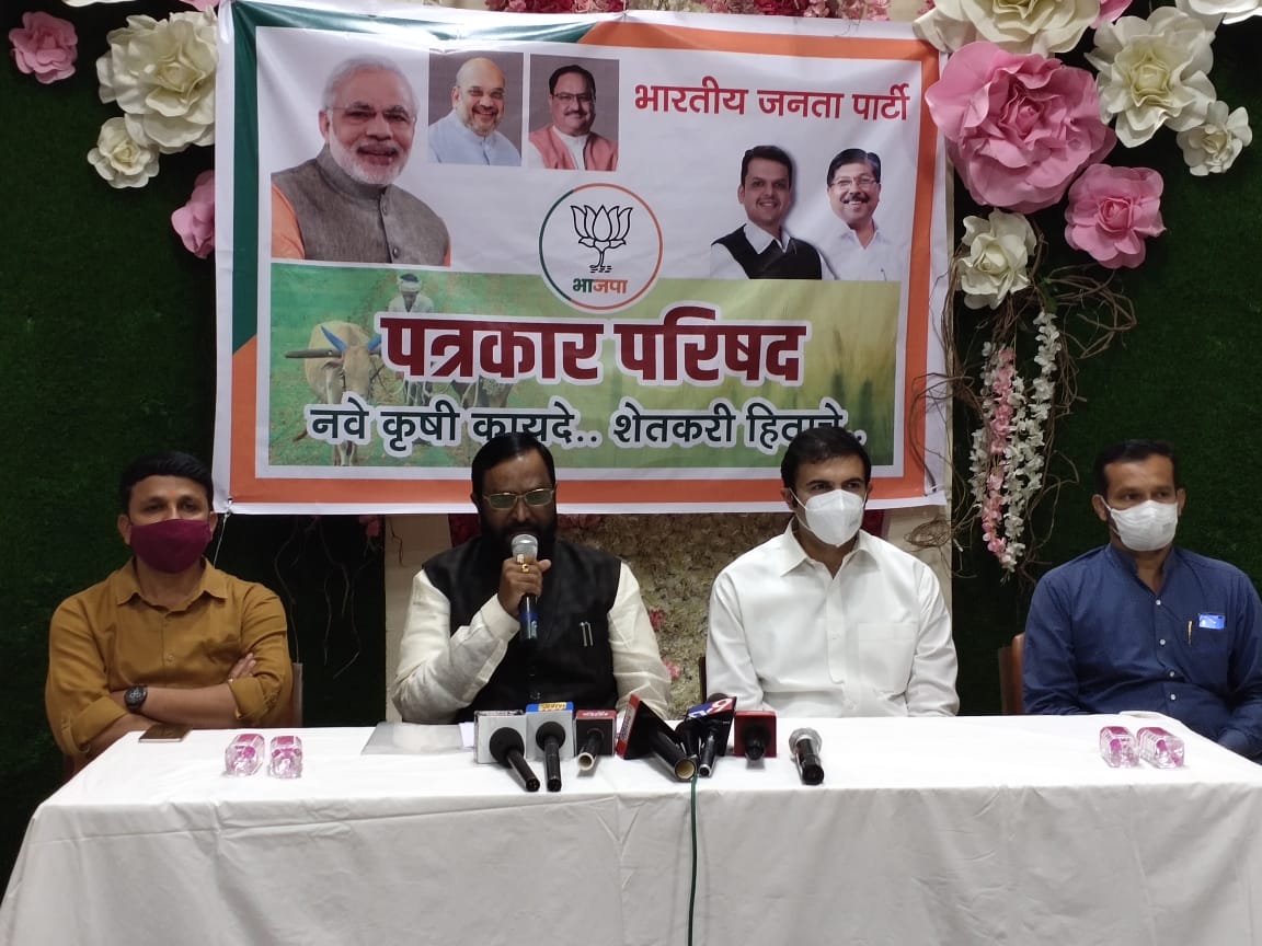 कृषी कायद्यांच्या आडून राजकारण; अराजक माजविण्याचा प्रयत्न 