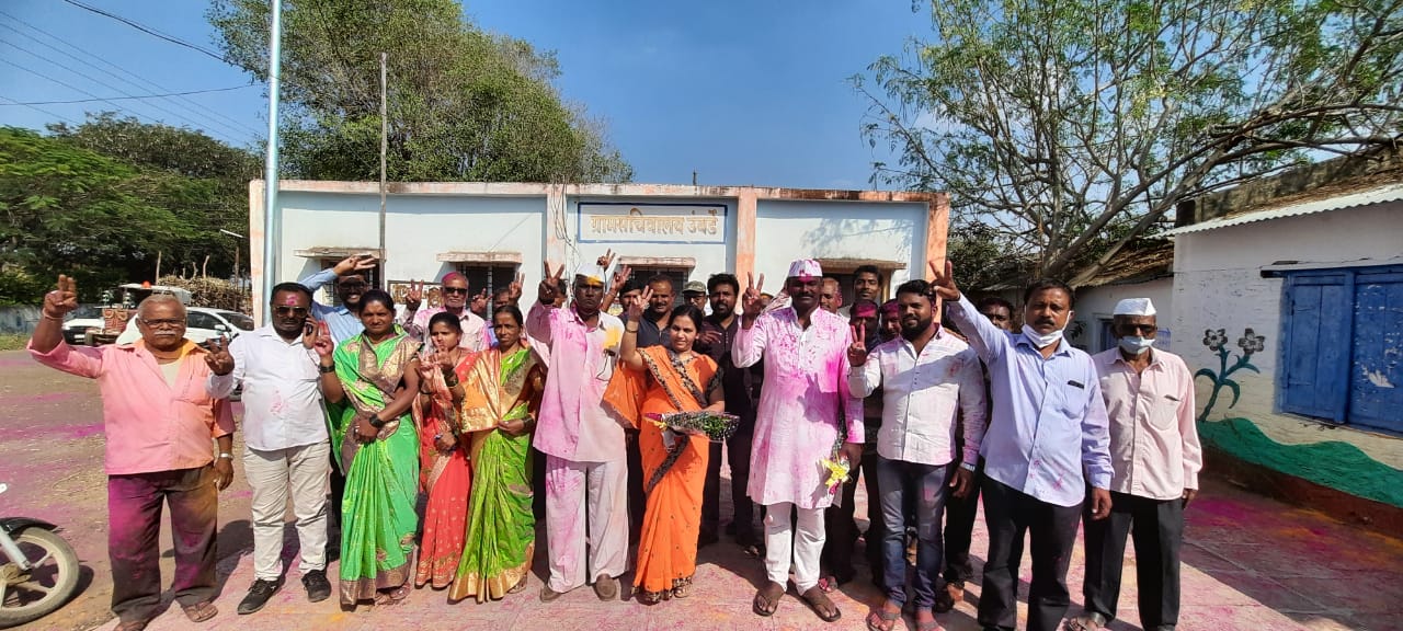 उंबर्डेच्या सरपंचपदी सुनंदा पवार तर उपसरपंचपदी संभाजी पवार यांची निवड