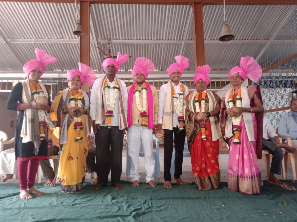 डांभेवाडीच्या सरपंचपदी किशोर बागल तर उपसरपंचपदी रघुनाथ औताडे 