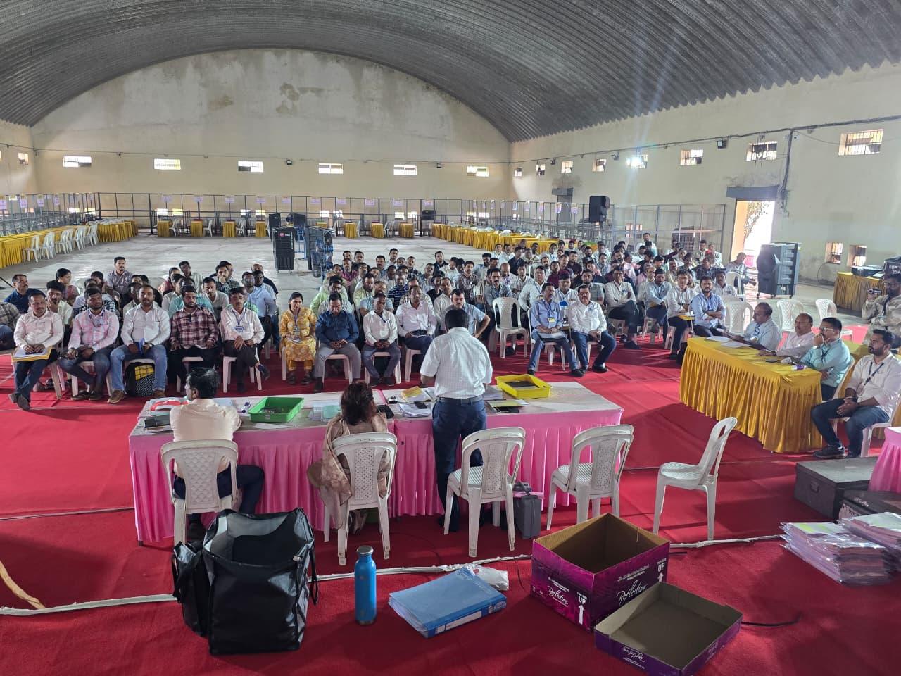 कराडमध्ये मतमोजणीसाठी प्रशासन सज्ज; सायंकाळी पाचपर्यंत निकाल अपेक्षित